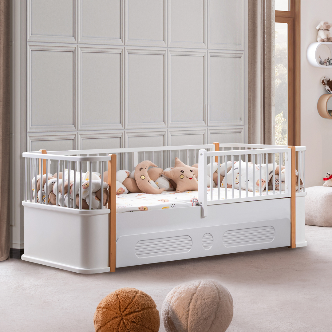 Loft Meşe Karyola